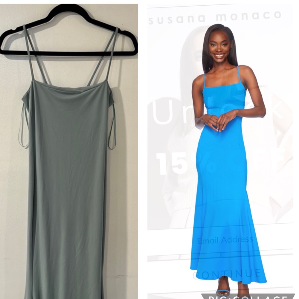 Susana Monaco string flutter dress small